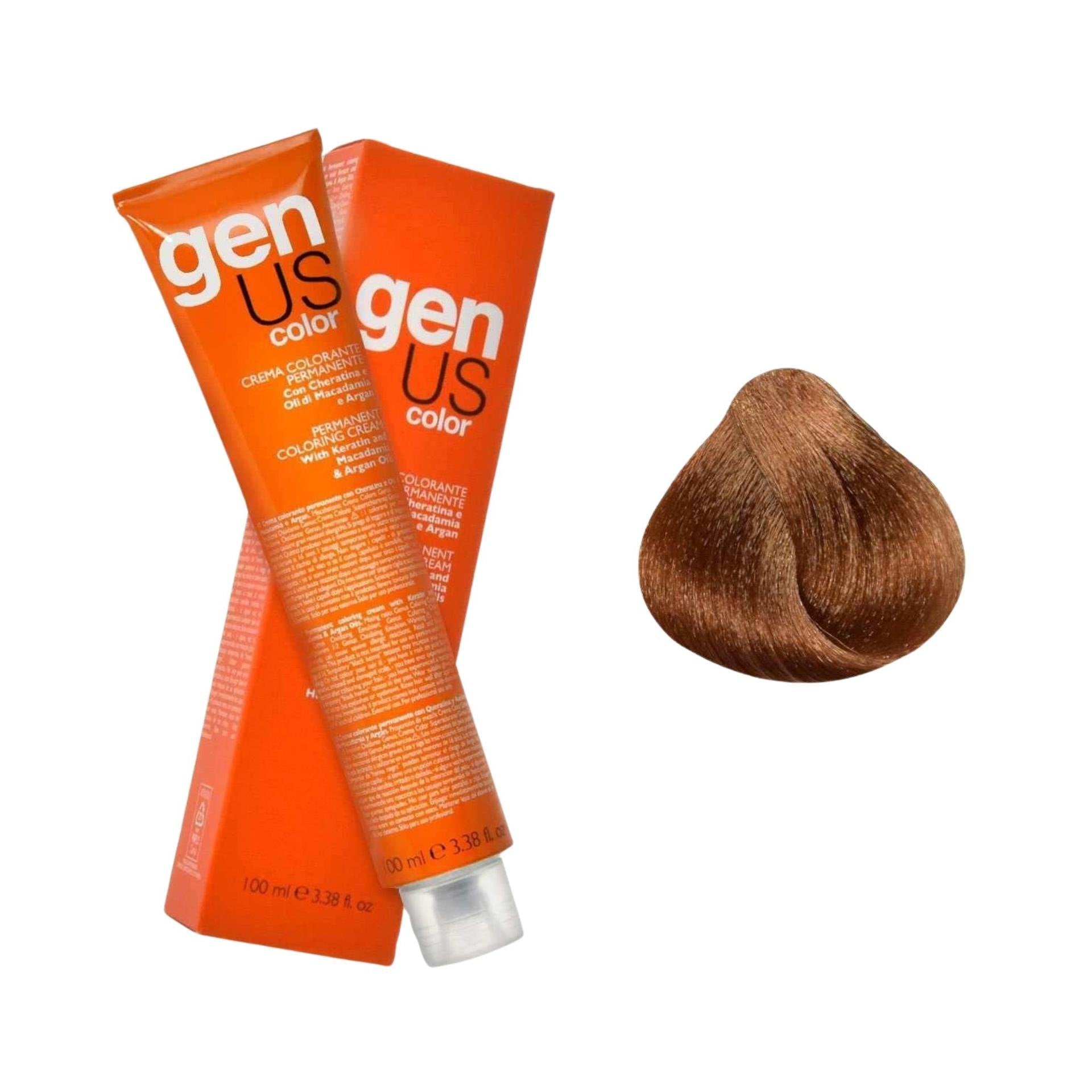 GenUs Color 9.3 Biondo Chiarissimo Dorato - Crema Colorante Permanente in formato 100ml.