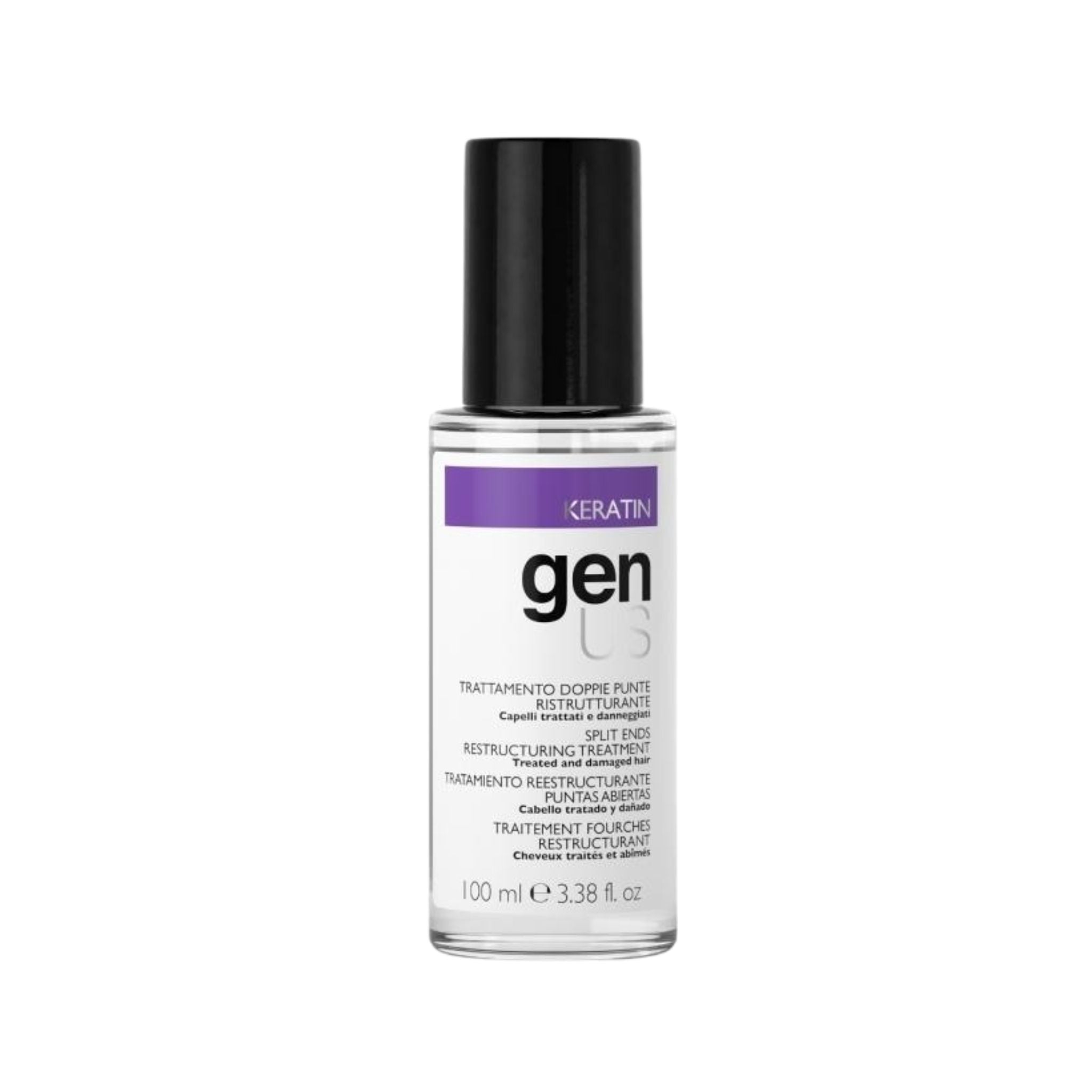 GenUs Keratin Olio Trattamento Doppie Punte in formato 100ml.