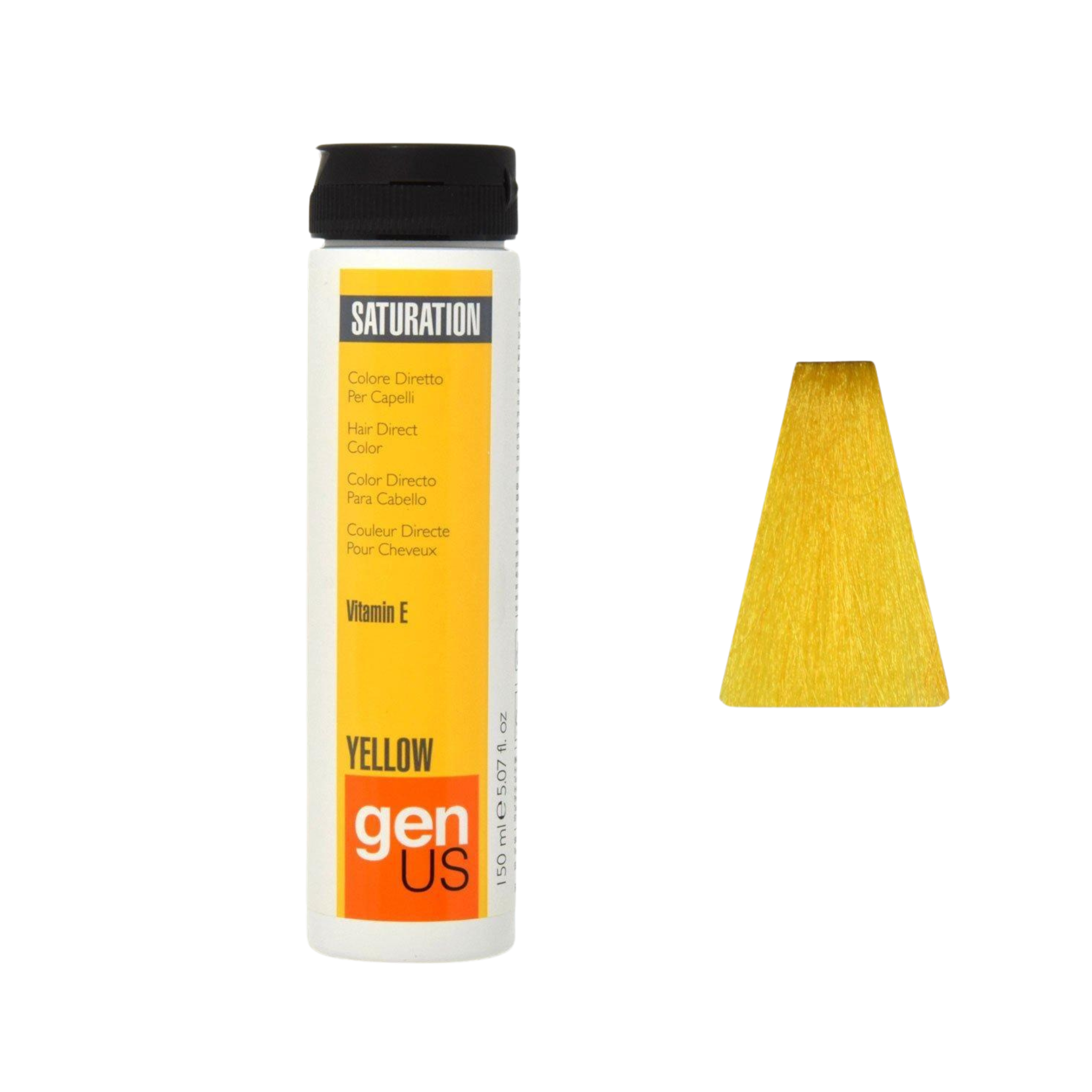 GenUs Saturation Yellow Colore Diretto per Capelli in Gel nel formato 150ml
