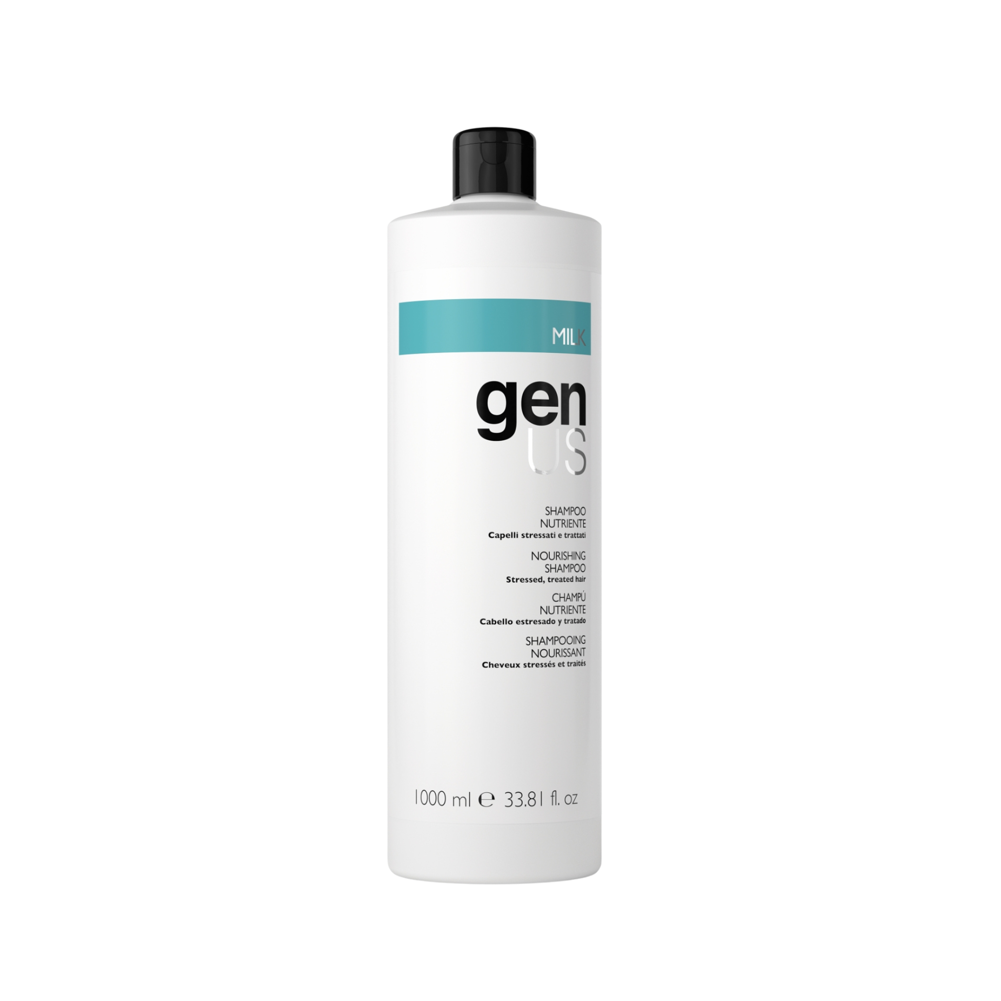 GenUs Shampoo Capelli Crespi e Danneggiati - 1000ml