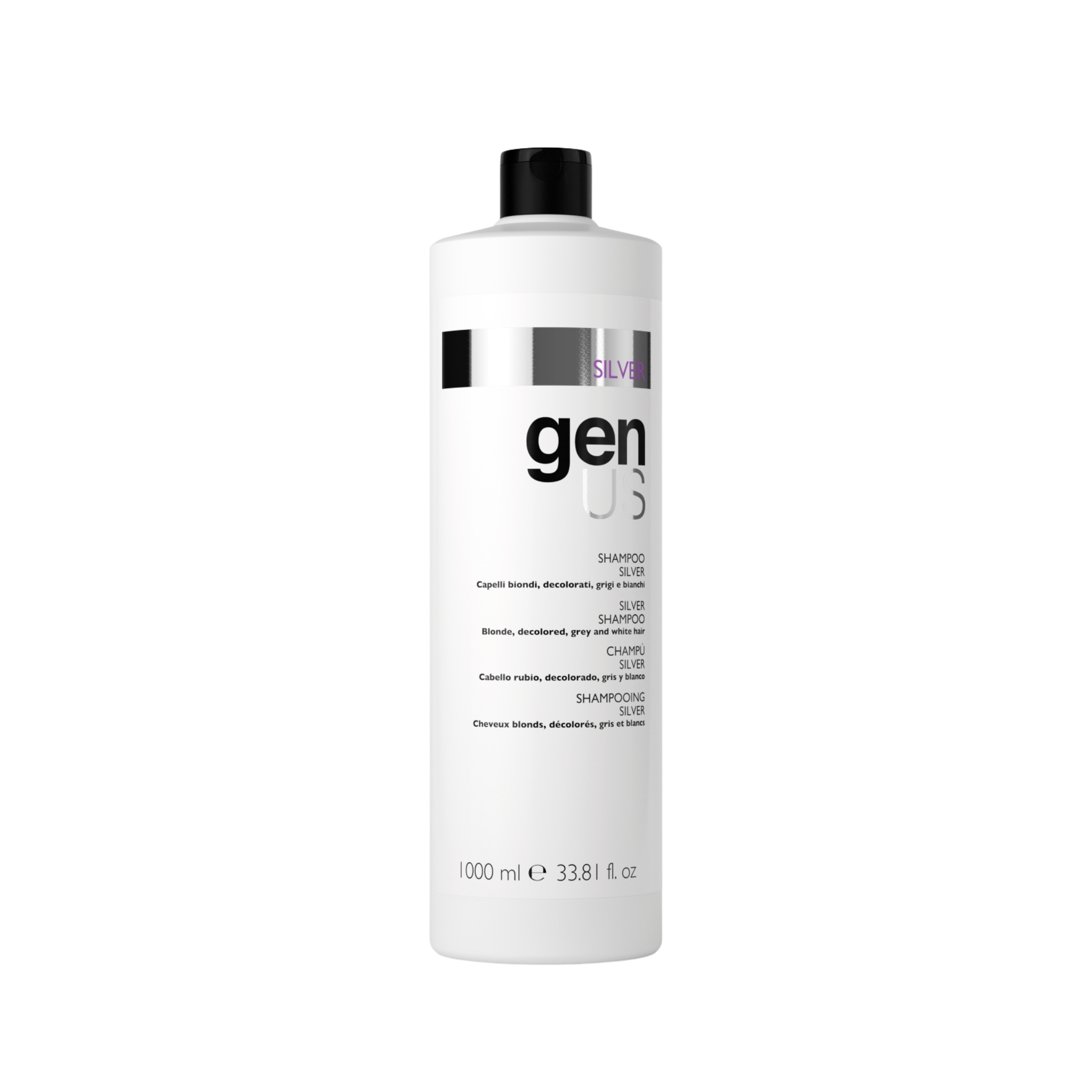 GenUs Silver Shampoo Antigiallo - 1000ml