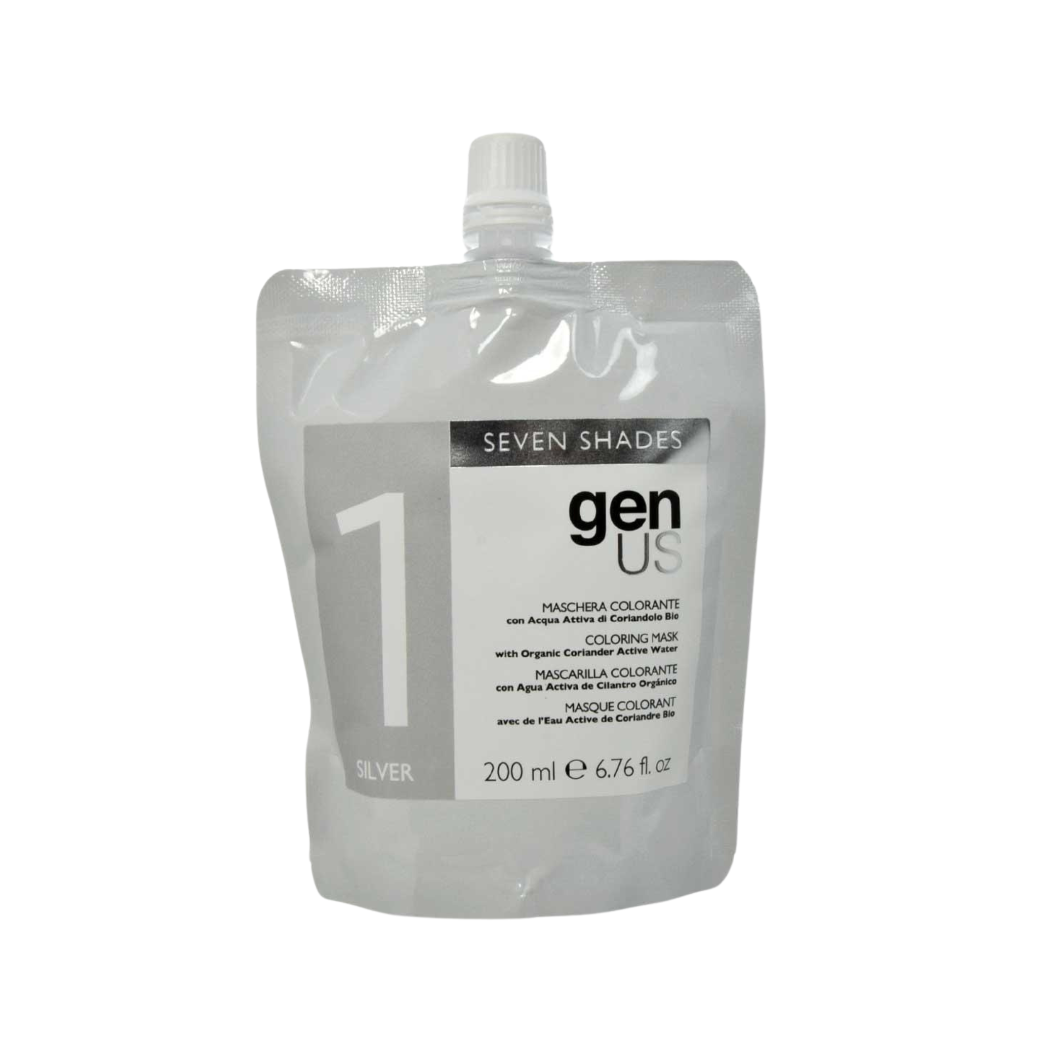 Genus Seven Shades Mask 1 Silver - 200ml