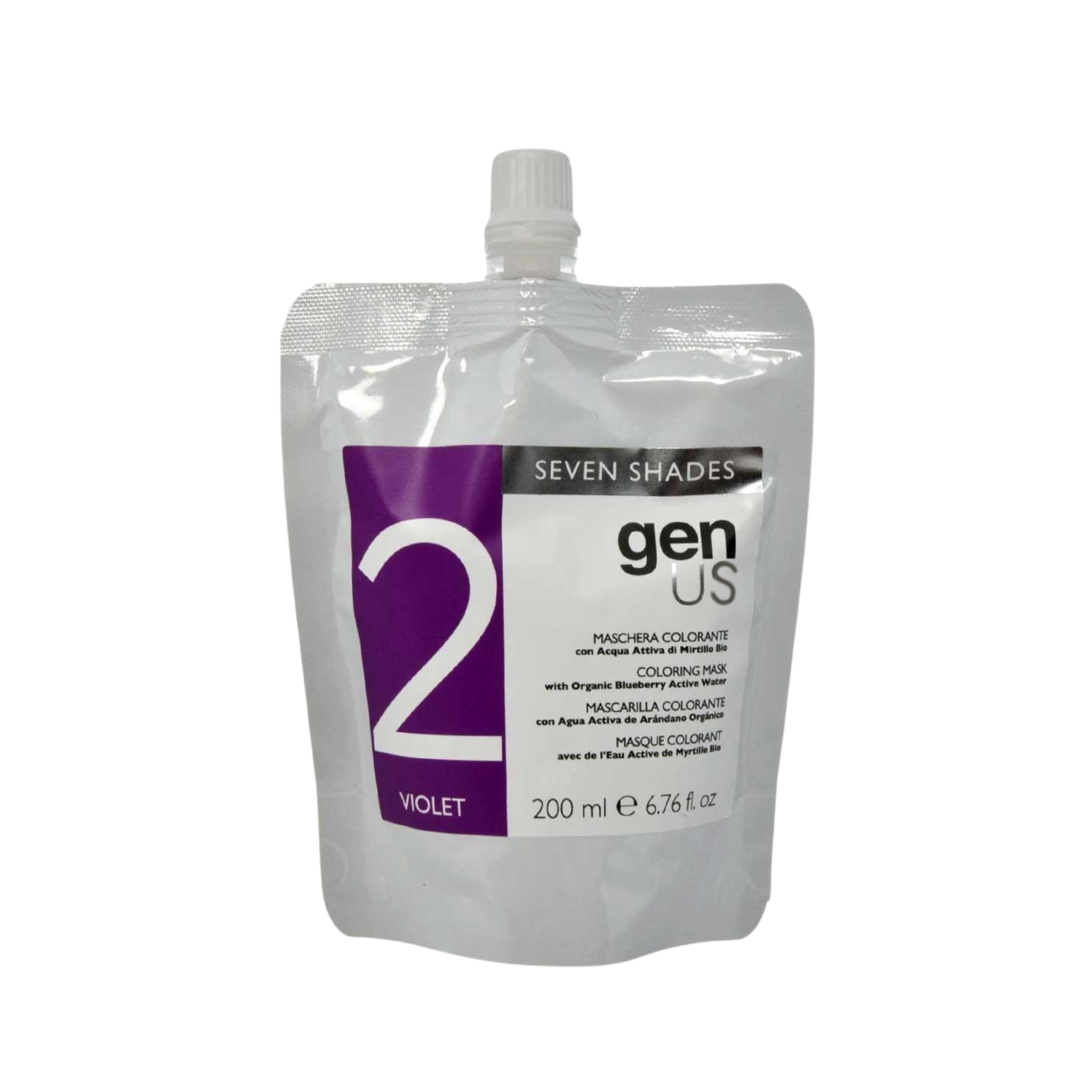 Genus Seven Shades Mask 2 Violet - 200ml