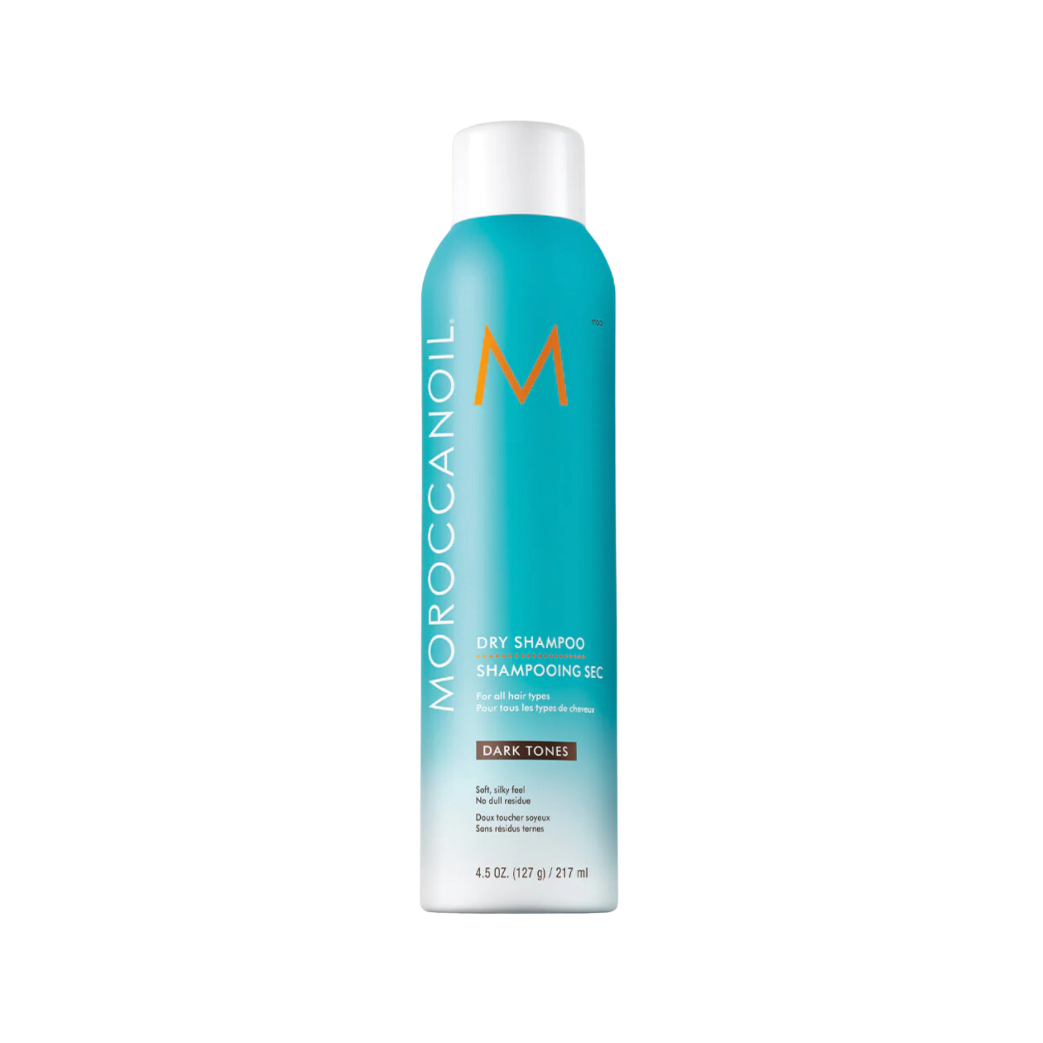 Confezione di morocconoil dry shampoo per toni scuri. Shampoo secco per capelli scuri.