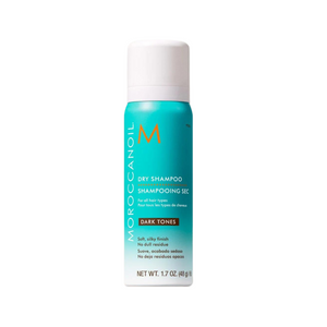 Confezione da 65ml dello shampoo secco di Morocconoil per capelli scuri.