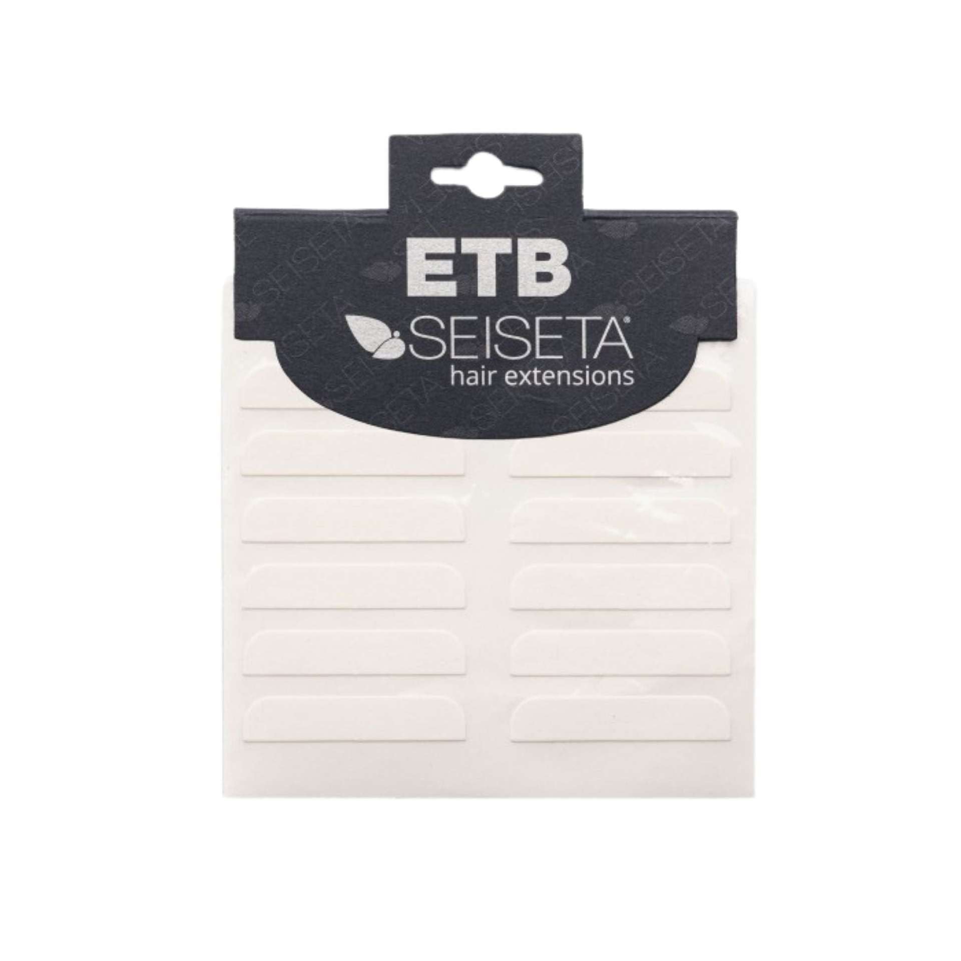 Seiseta Etichette Biadesive 48 pz - Etichette Tape-In per il riutilizzo di Hair Extension