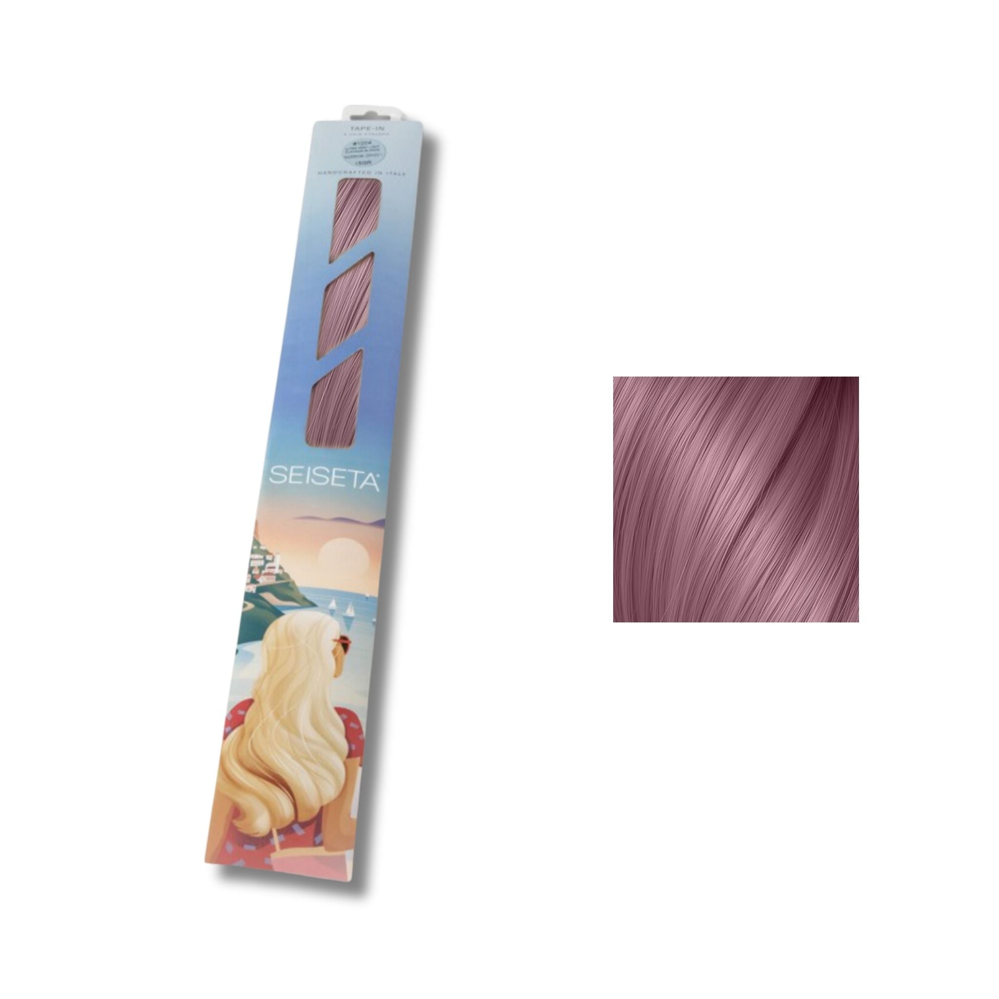 Seiseta Keratin Fusion Classic Crazy Lilla/61. 50/55cm - Extension Professionali per Capelli Cheratina
