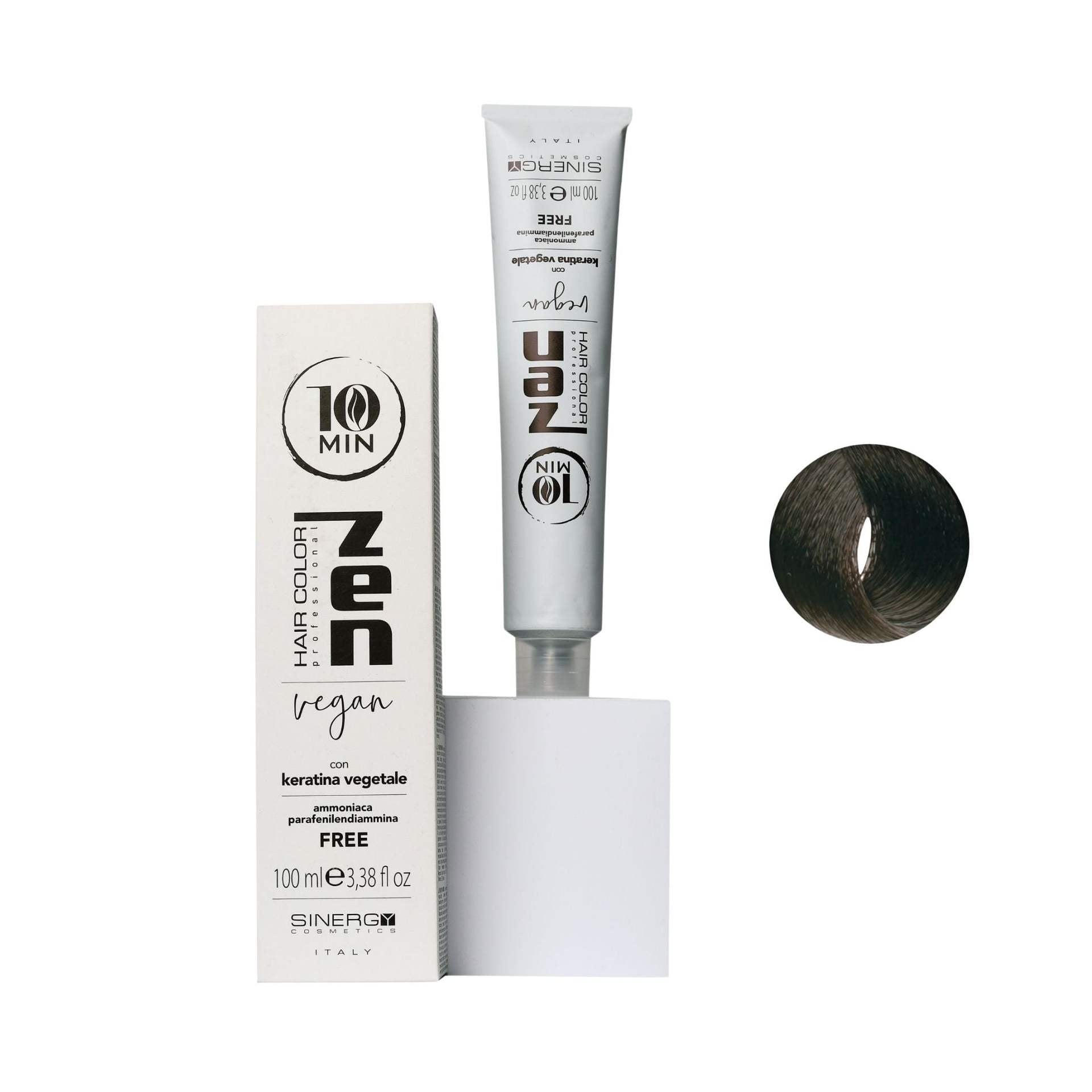 Zen Color 10 minuti Keratin Vegetale 4.0 Castano Free Ammoniaca 100ml