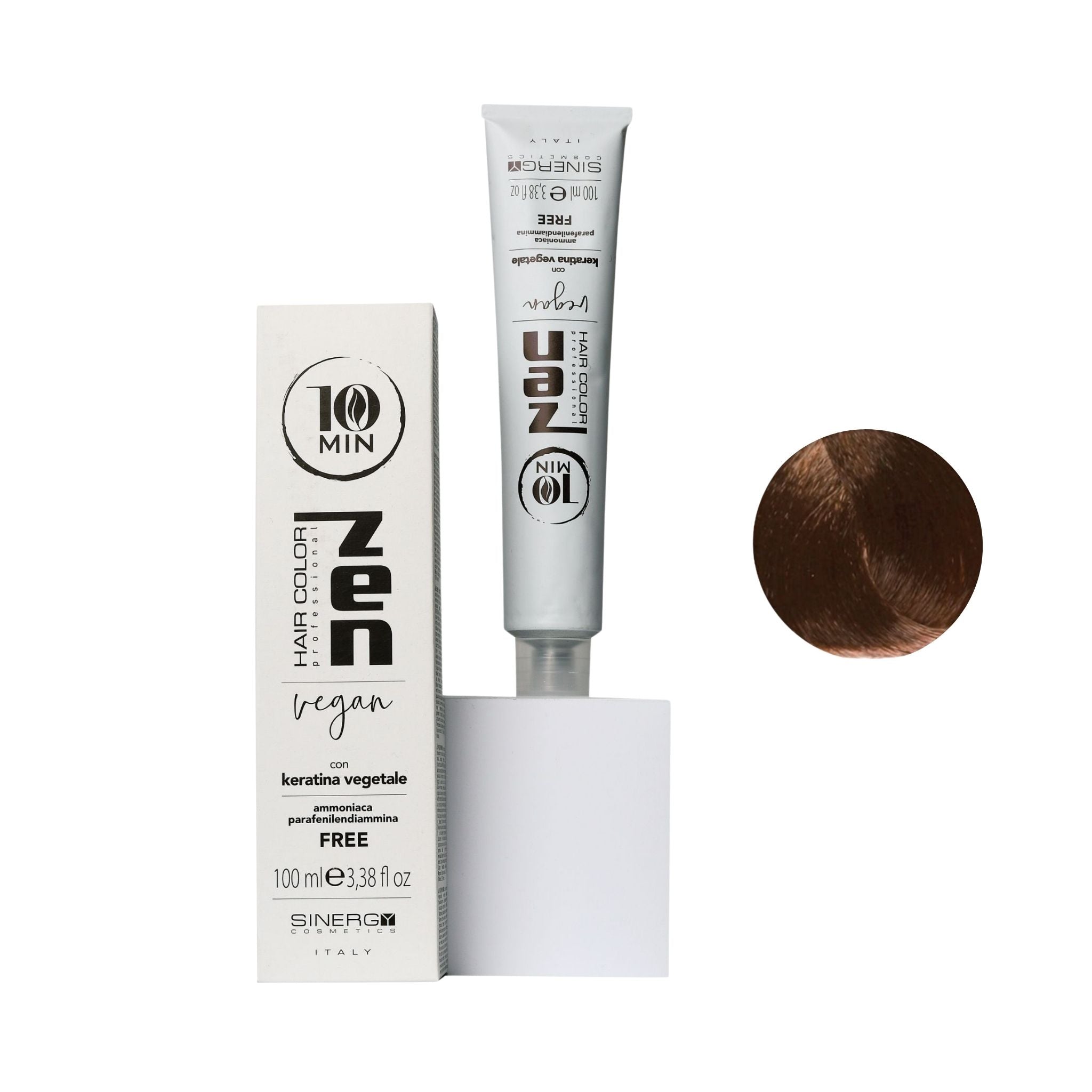 Zen Color 10 minuti Keratin Vegetale 7.71 Rovere Free Ammoniaca 100ml