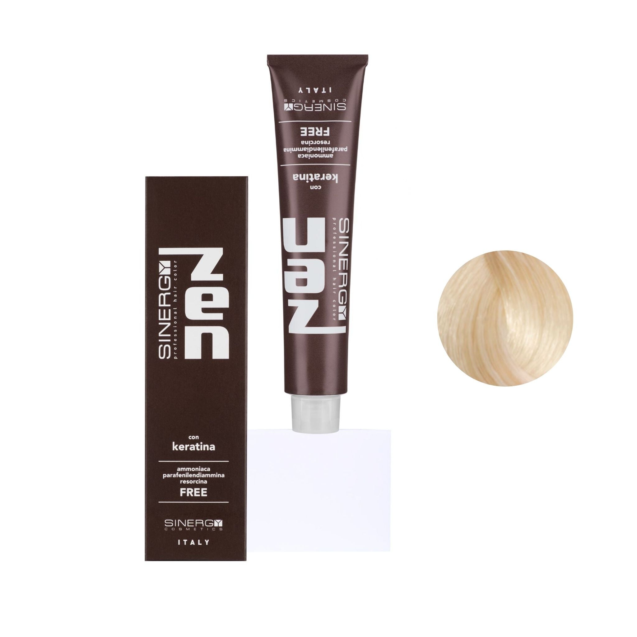 Zen Color Keratin 11.0 Biondo Platino Ultracarico Free Ammoniaca 100ml