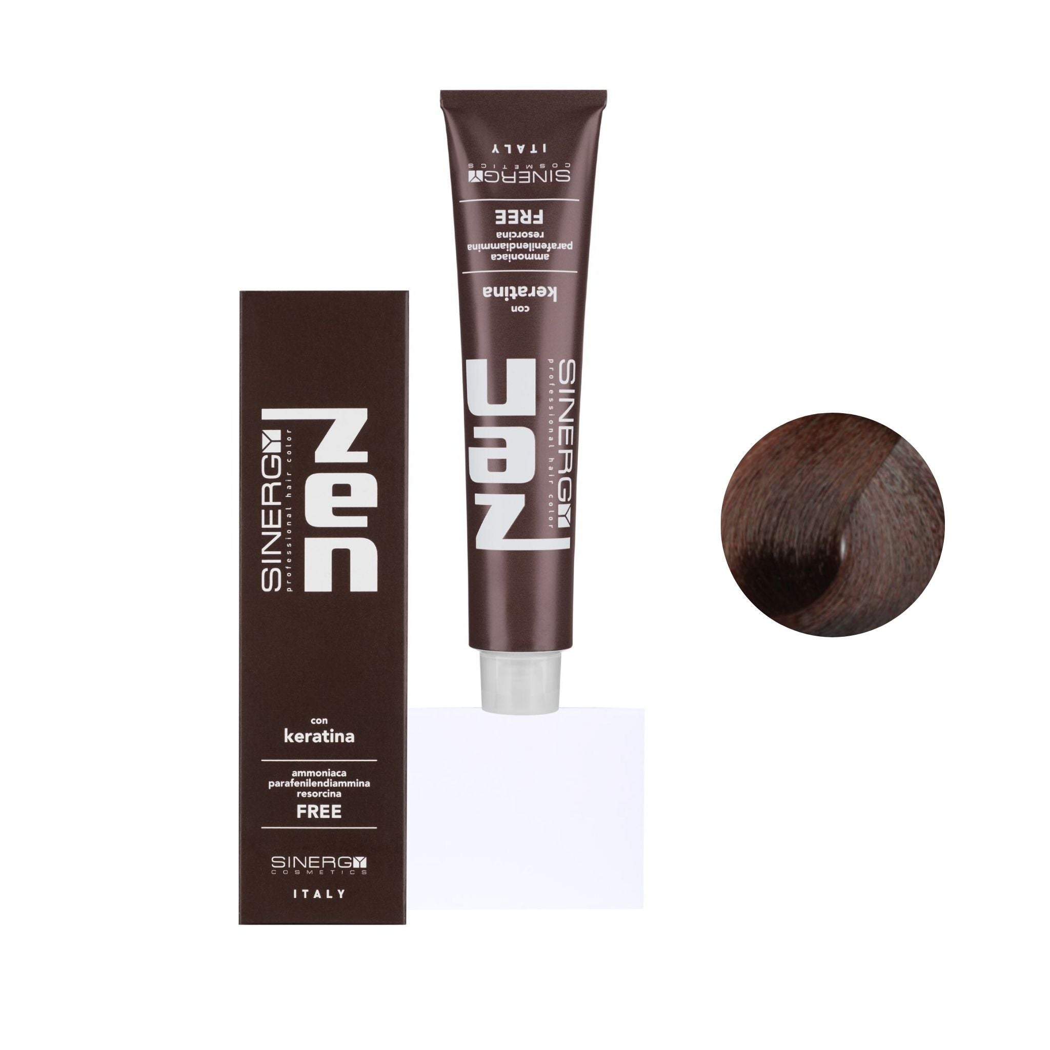 Zen Color Keratin 5.0 Castano Chiaro Free Ammoniaca 100ml