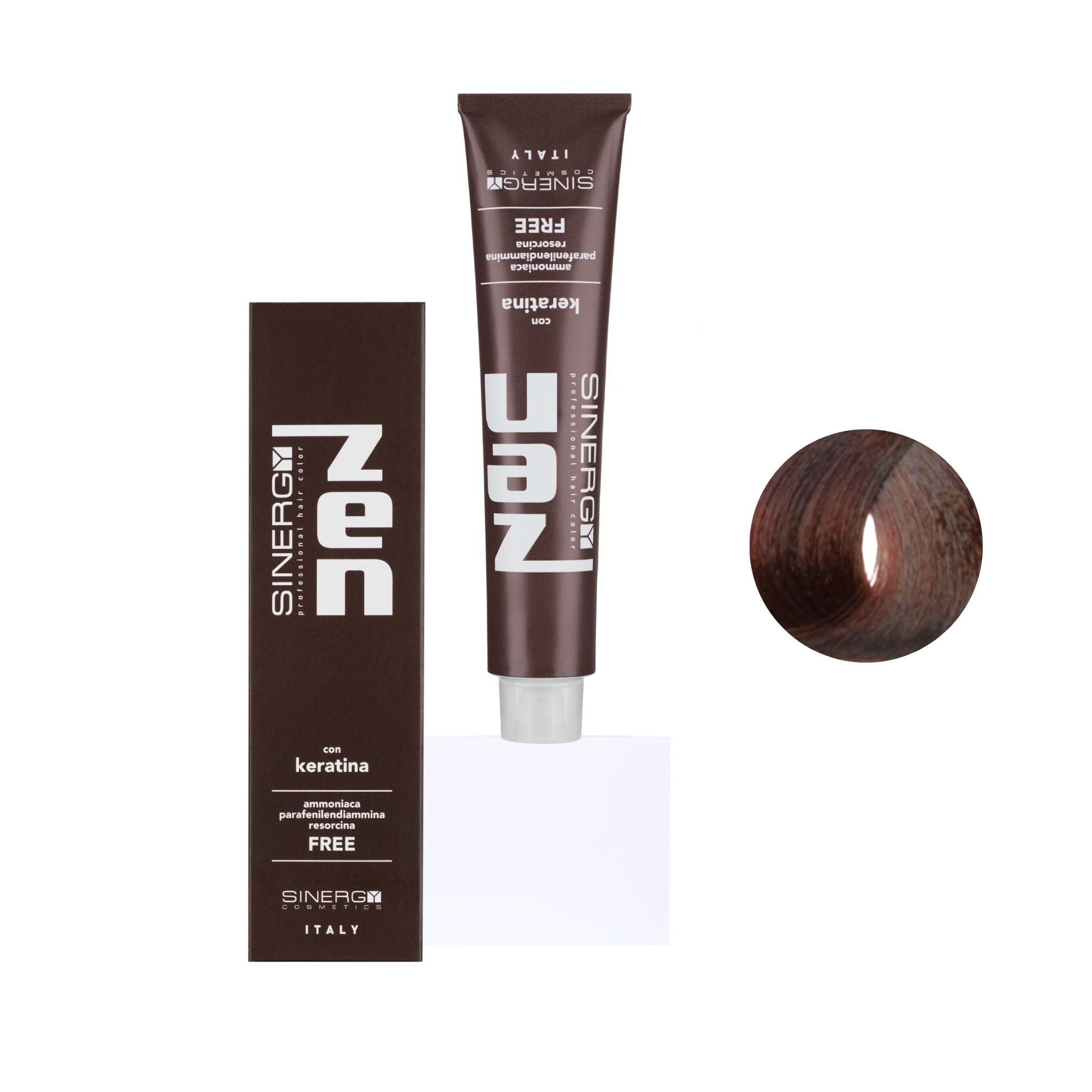 Zen Color Keratin 6.7 Cacao Free Ammoniaca 100ml
