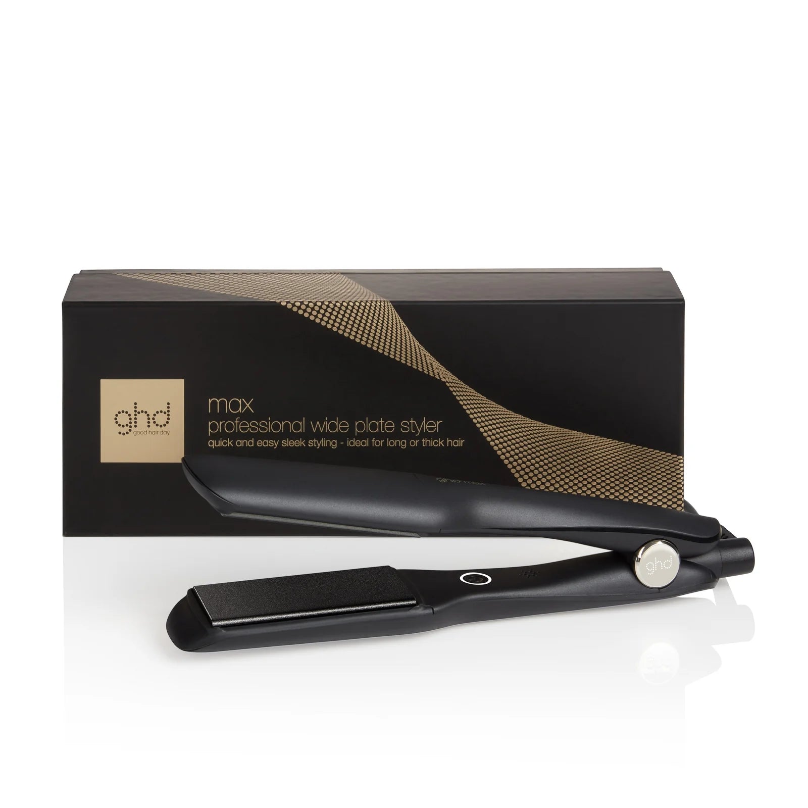 Ghd Max Styler Nera - Piastra per Capelli Professionale