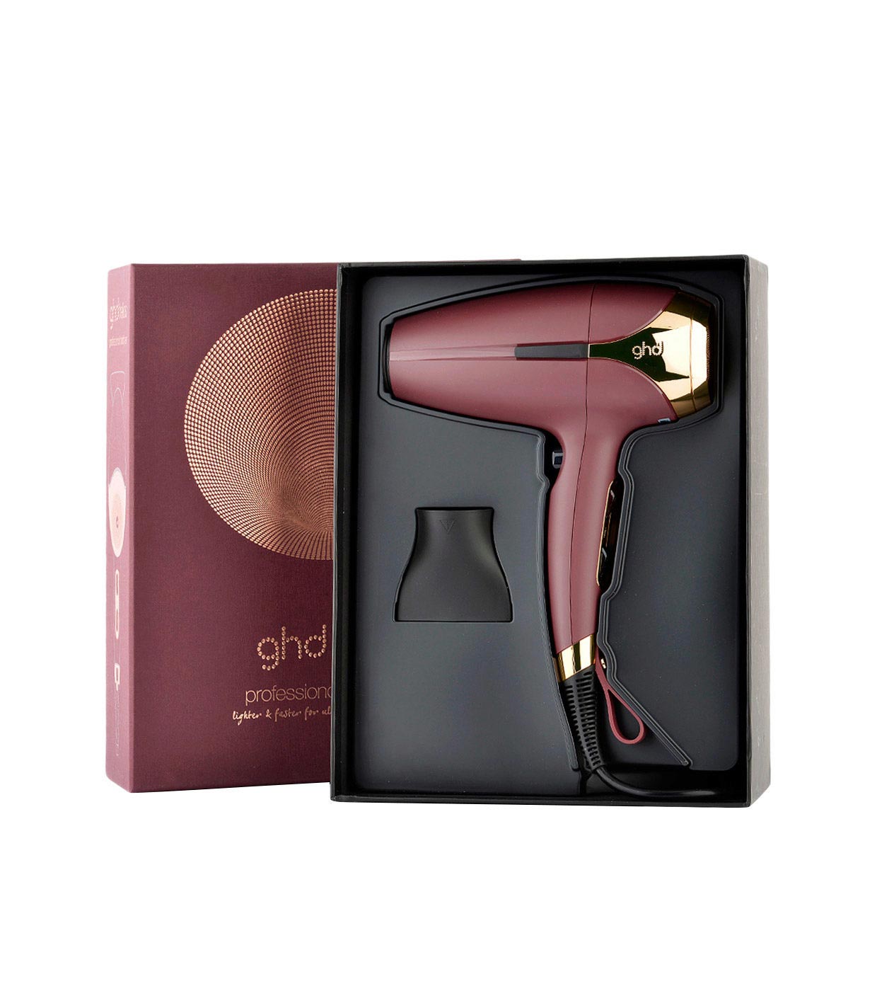 Ghd Helios Bordeaux - Asciugacapelli professionale